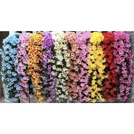 High-quality wall hanging azalea flowers. Deco drape. Azalea String