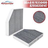 Carbon Cabin Filter  A1678350400 A2058350147 For Mercedes-Benz C400 C300 C450 AMG AMG GT 3.0L C300 C
