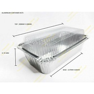 4573 ALUMINIUM FOIL TRAY WITH LID 5PCS/PKT X 5PKT
