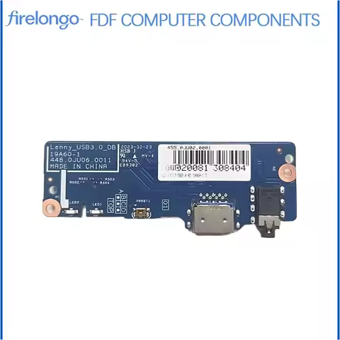 For Acer Spin 3 SP314-54N USB Board Audio Jack Headphone Board 448.0JU06.001 19A60-1