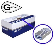 Rj45 cat.6-100pcs connector permissionet