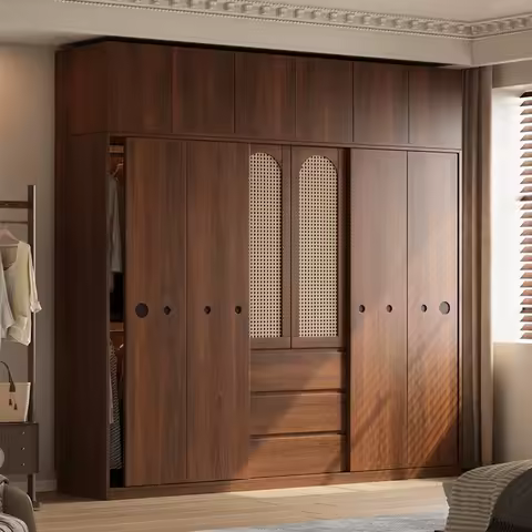 Hanging Clothes Wardrobe Closet Modular Drawers Clothes Organizer Bedroom Wardrobes Wooden Hotel Sza