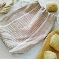 可重複使用的麻製品收納袋、抽繩網袋、生態麵包袋、環保袋、口袋