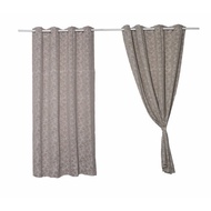 Changdee eco Printed Door Curtain A72035RR 2D Size 150x240cm. Beige Good Quality Products*
