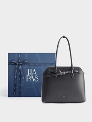 กระเป๋าถือผู้หญิง Tote Amee ขนาดใหญ่ 35 ซม. สายคาดตะขอ ดีไซน์เรียบ หรู แบรนด์ HAPAS
