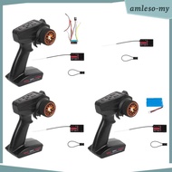 [AmlesoMY] RC 4CH Remote Radio Control System Transmitter and Receiver for RC boat