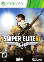 【電玩販賣機】全新未拆 XBOX 360 狙擊之神3 (狙擊菁英3) -英文美版- Sniper Elite 3