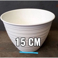 PUTIH Wasp pot 27, white color, diameter 27 cm