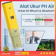 ATC Alat Ukur Uji PH Meter Tester Pen Air Minum Akuarium - PH-009 Original 99 Square