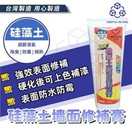 【台灣製】強效硅藻土牆面修補膏 除臭防霉牆壁修補膏 裂縫填補膏 DIY 牆面修飾硅藻土膏 修牆膏 硅藻泥補牆膏