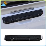 For  Triton / L200 2024 Carbon Fiber Rear  Door Handle Bowl Cover Trim Exterior Accessories