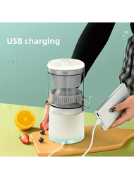 1 Pieza Licuadora Portátil Multifuncional Con Exprimido Y Separación Automático - Vaso De Jugo Fresco De Naranja Con Carga Usb