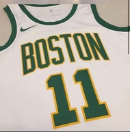 ⛹🏻‍♂️ NBA Boston Celtic Kyrie Irving #11 city edition Men’s Uncle Drew  sw Swingman au authentic Jer