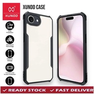 Xundd Case For iPhone 16E Case iPhone 16e Case XUNDD Airbags Shockproof Transparent PC+TPU Camera Pr
