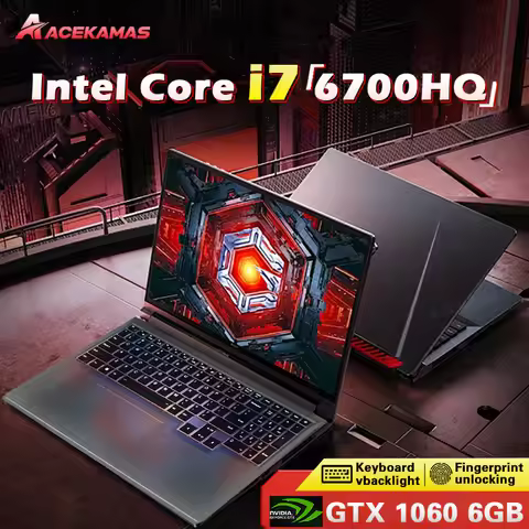 ACEKAMAS 16" Gaming Laptop intel Core i7-6700HQ GTX 1060 IPS 1920*1200 Notebook Gamer 16GB DDR4 1TB 