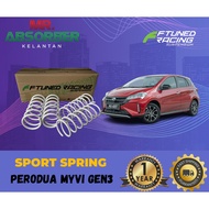 SPORT SPRING FTUNED MYVI 3rd GENERATION/ MYVI 2nd/ MYVI 1st