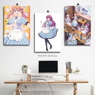 Megami No Cafe Terrace Akane Hououji Anime Room Decoration 20X30 | Goddess Cafe Terrace Riho Tsukish