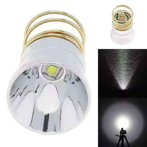 26.5mm L2 LED Flashlight Bulbs Replacements Smooth Reflector Drop in Fit for C2 Z2 P60 P61 6P 9P G3 