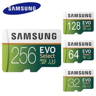 เมมโมรี่การ์ด SAMSUNG Micro SDXC/HC 32GB 64GB 128GB 256GB Class 10 EVO Select ( U3 100MB/s. ) เมมโมรี่การ์ด memory card การ์ดหน่วยความจำ ไมโคร เอสดีการ์ด SD card