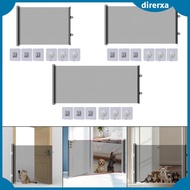 [Direrxa] Retractable Dog Gate for Kids or Pets Door Barrier Fence for Stairs Hallways