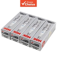 Genuine Ngk 4-electrode Spark Plug Bkr6equp 3199 High Temp Iridium Plug 1/4 Pcs for Aspirated Engine