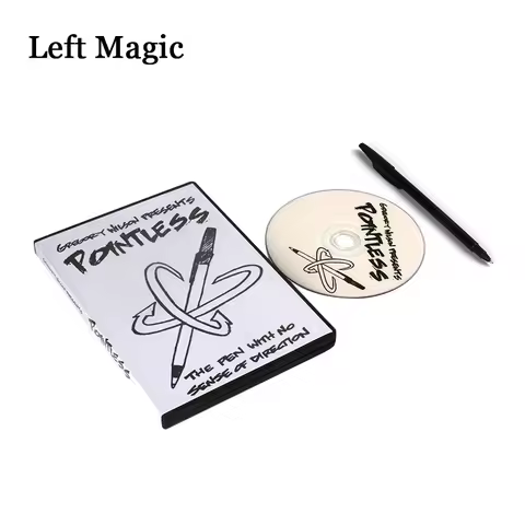 Pointless( DVD + Gimmick )By Gregory Wilson Magic Tricks Close-Up Stage Street Pen Magic Comedy Illu