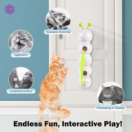 Caterpillar electric cat toy automatic cat teaser intelligent sensing kitten cat suction cup cat tea