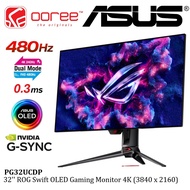ASUS 32 Inch ROG Swift OLED PG32UCDP 4K 240Hz or FHD 480Hz Dual Mode 0.03ms Monitor OLED Panel HDR f