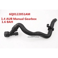 1.4 AUB 1.6 BAH Manual Engine Radiator Coolant Hose Cooling Pipe For VW Polo 9N Skoda Fabia Seat Cor