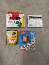 兒童蠟筆 Crayon (Faber Castell, IKEA, Crayola, Maped)