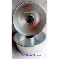 Tulban tin 16 cm (2 pcs.)/sponge cake tin/pulde tin/pressed round tin/cake mold tin