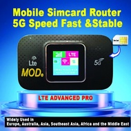 Lightweight Portable 4G WiFi Router Hotspot, Router Sim Card Sim Modem Type C USB Modem Mobile MiFi 