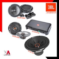 Paket Audio Mobil Full Set Sound System JBL CLUB Speaker Split 2-Way CLUB 6500C + Coaxial CLUB 6522 