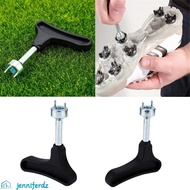 JENNIFERDZ Golf Spike Wrench Golf Cleats Portable Twist Nail Nails puller Spikes Remove for Golf Sho