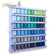 แท่นวางด้าย แท่นโชว์ด้าย แท่นเก็บด้าย แท่นวางหลอดด้าย 60 หลอด ของดีมีคุณภาพจากร้าน - MALLIKA THAI D