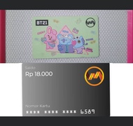 KMT - Kartu Multi Trip Commuter - Kartu Kreta KAI MRT LRT Transjakarta DLL( Preloved )