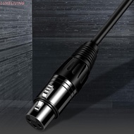 LUXELIVING Jack 6.5 Balanced Microphone Cable, 6.35 Large Three Core Mame To Male/Female XLR Cable A