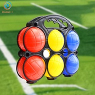 Dovewill 6x Petanque Balls Set Boules Games Professional Filled Toys for Yard Backyard
