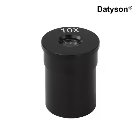 Datyson 10X Huygens Eyepiece 23.2mm, Microscope Eyepiece Optical Lens, Accessory for Biological Micr