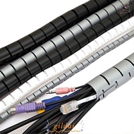 GILDAI Storage Pipe Spiral Tube Desktop 2m  5m Cord Protector
