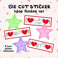 Sticker die cut kpop fandom NCT BTS Blackpink
