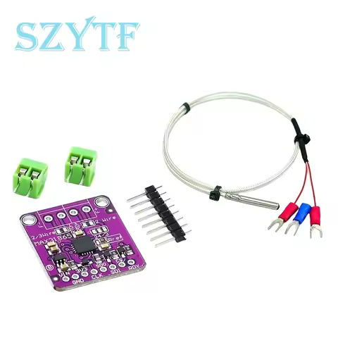 MAX31865 Temperature Sensor Module GY-MAX31865 RTD Digital Conversion Module Electronic DIY Board PT