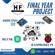 Final Year Project FYP | Arduino | ESP32 | IoT | Blynk | Electronic | Coding/Programming | Robotic