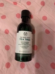 The Body Shop Tea Tree Skin Clearing Facial Wash 250ml 茶樹潔面啫喱