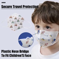 Ready StockMASKHIVE 5D Cartoon Children Face Mask 30Pcs kn95 Baby Medical 0-3 4-12 Years Old Kids 3D KN95 Individually P