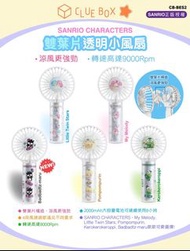 CLUE BOX 雙葉片透明風扇