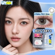 【BUY 1 FREE 2】Eyecandy 14.5mm Contact Lens eyes With Solution Contact eye Korea style Natural look