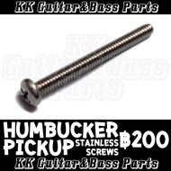 Guitar Humbucker Pickup Screw Stainless 2.5mm 2.6mm 3mm 3-48" Set 4 Pcs. for by KK G&B Parts