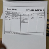 NISSAN NAVARA OEM DIESEL FILTER 16403-7F401 HIGH QUALITY PRODUCT