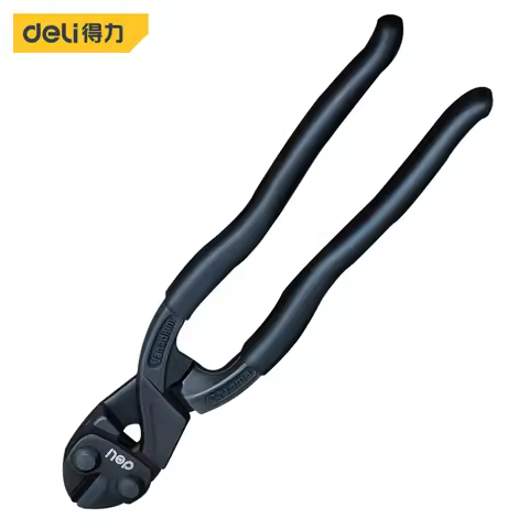 Deli 8 '' Black Professional Bolt Cutters Multifunctional Pliers for Removing Nails Household Hand T